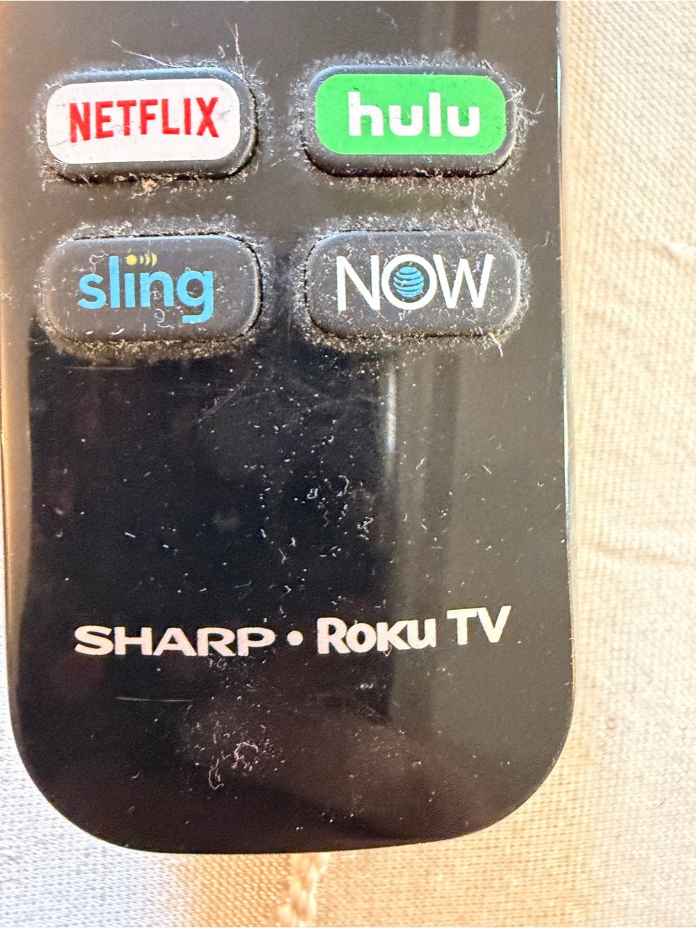 Sharp Roku TV Remote - Picture 3 of 4